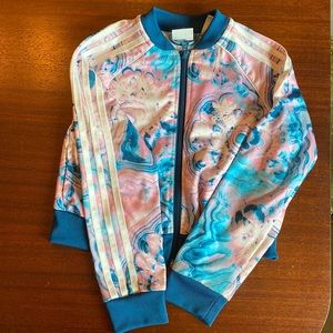 Girls Adidas cropped jacket